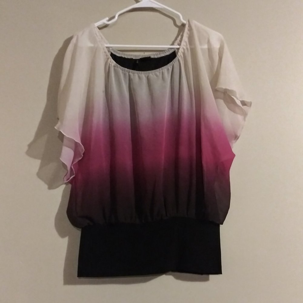 Ombre blouse by New Directions Size XL